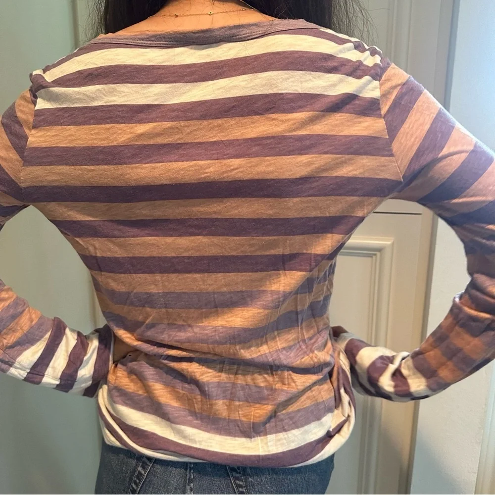 Splendid Long Sleeve Button Down Shirt - Picture 5 of 5
